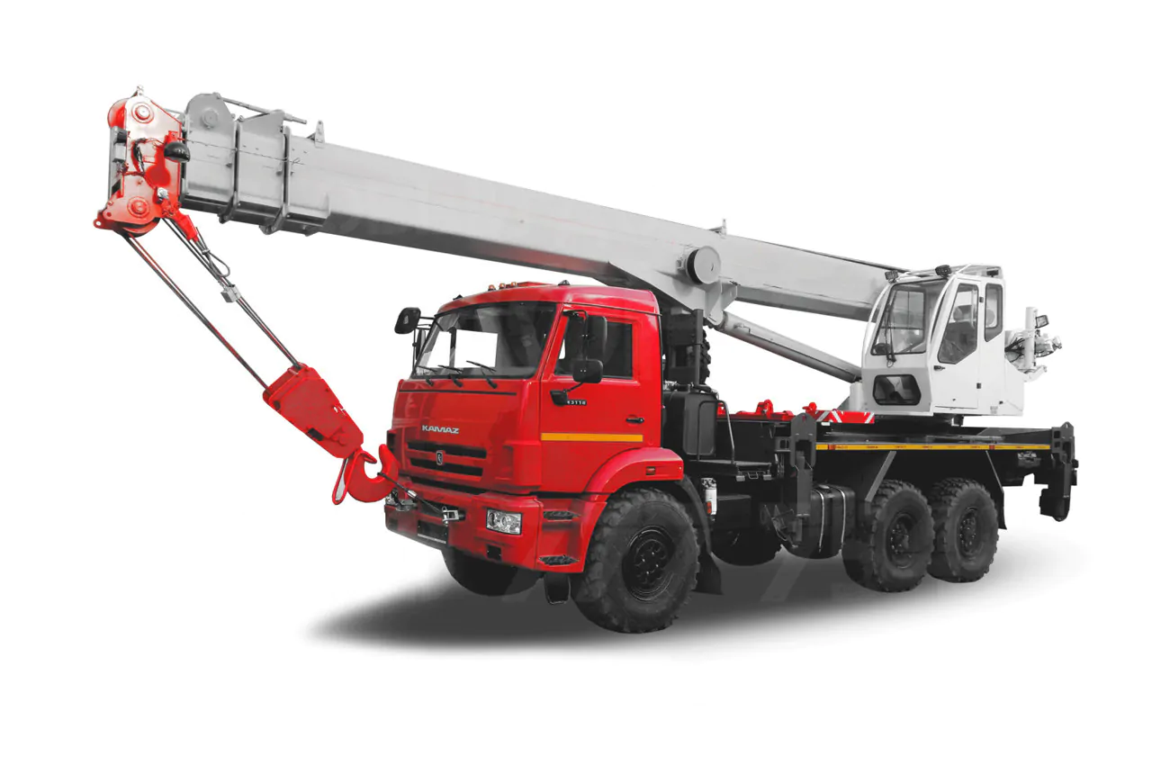 Купить Автокран КамАЗ КС-55733-33 6x6 и другую дорожную, коммунальную, строительную спецтехнику в Торговом Доме «Регион 45».