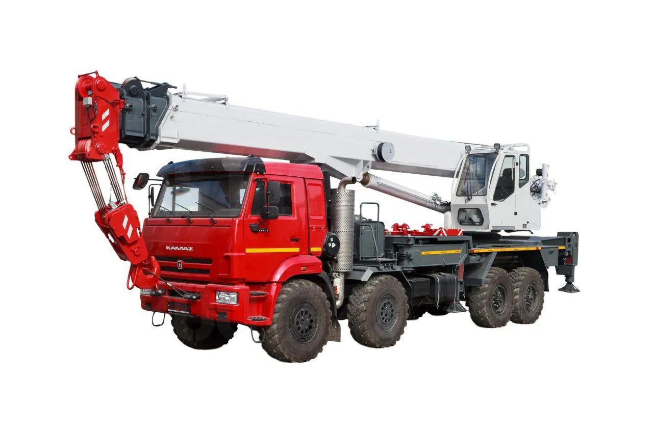Купить Автокран КамАЗ КС-65711M1-34 8х8 и другую дорожную, коммунальную, строительную спецтехнику в Торговом Доме «Регион 45».