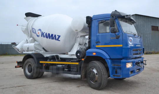 Купить Автобетоносмеситель TZA KAMAZ 5 м³ и другую дорожную, коммунальную, строительную спецтехнику в Торговом Доме «Регион 45».