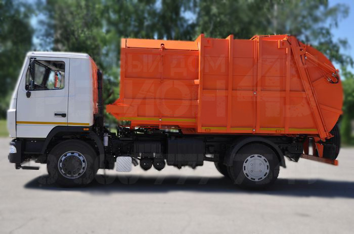 Купить Мусоровоз МАЗ МК-3554-03 и другую дорожную, коммунальную, строительную спецтехнику в Торговом Доме «Регион 45».