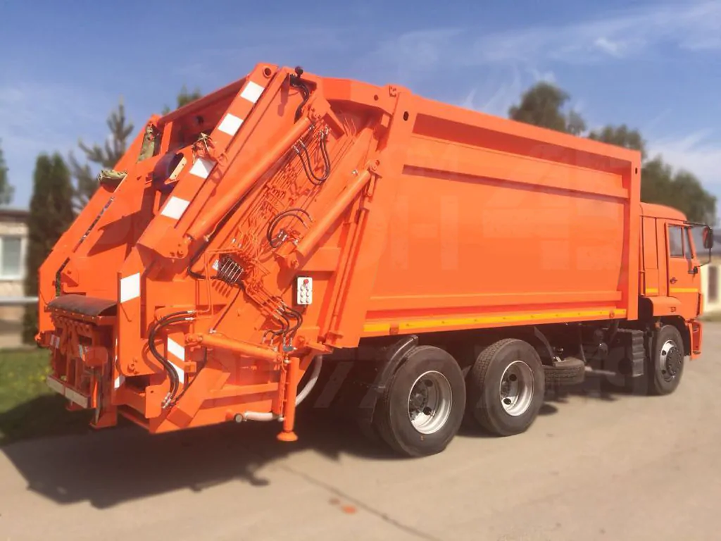 Купить Мусоровоз КамАЗ МК-4546-08 «МК-200» и другую дорожную, коммунальную, строительную спецтехнику в Торговом Доме «Регион 45».