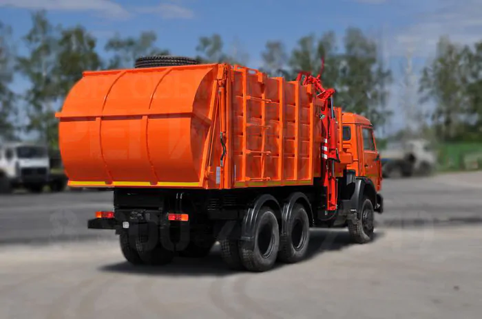 Купить Мусоровоз КамАЗ МК-4552-08 и другую дорожную, коммунальную, строительную спецтехнику в Торговом Доме «Регион 45».