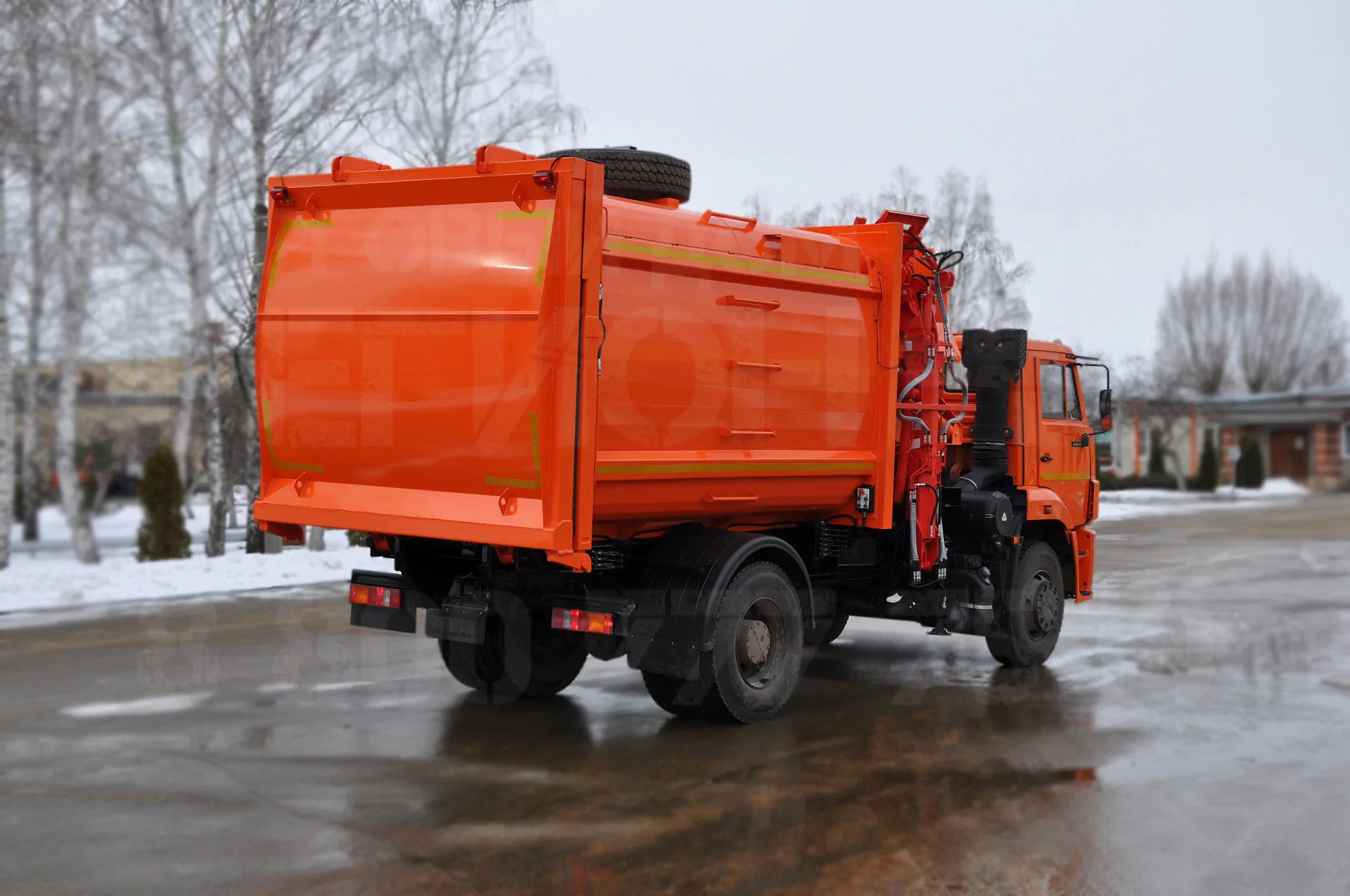 Купить Мусоровоз КамАЗ МК-4554-06 и другую дорожную, коммунальную, строительную спецтехнику в Торговом Доме «Регион 45».