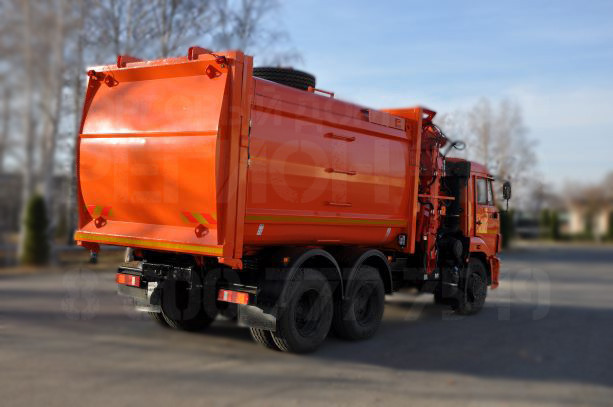 Купить Мусоровоз КамАЗ МК-4554-08 и другую дорожную, коммунальную, строительную спецтехнику в Торговом Доме «Регион 45».