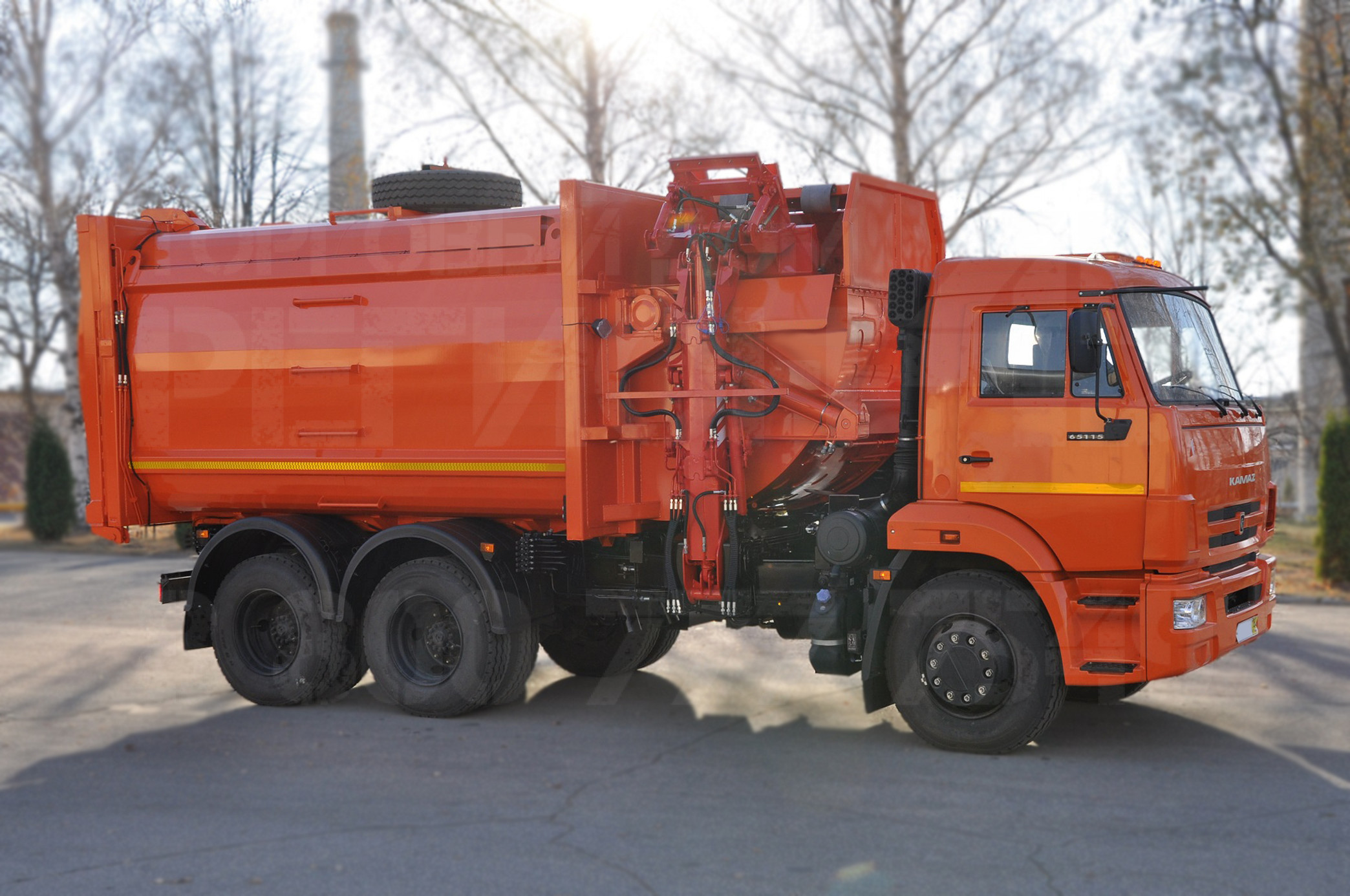Купить Мусоровоз КамАЗ МК-4554-08 и другую дорожную, коммунальную, строительную спецтехнику в Торговом Доме «Регион 45».