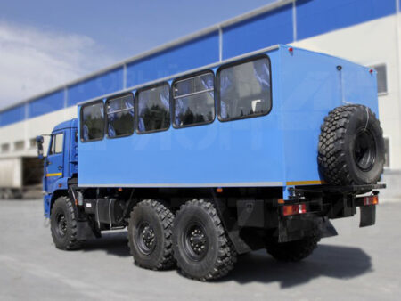 Вахтовый автобус Камаз 5350-66 КОМФОРТ (НЕРЖ) - Изображение 1