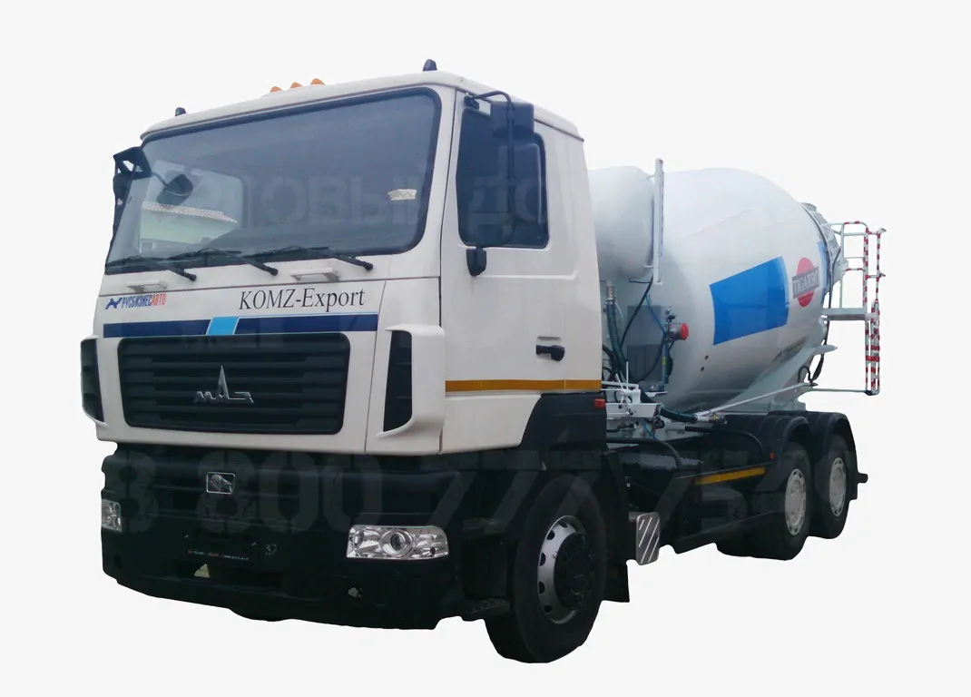 Купить Автобетоносмеситель 9DA МАЗ-6312C5-012 (69365M) МАЗ-631226-042 (69365T) (с приводом от автономного двигателя) и другую дорожную, коммунальную, строительную спецтехнику в Торговом Доме «Регион 45».