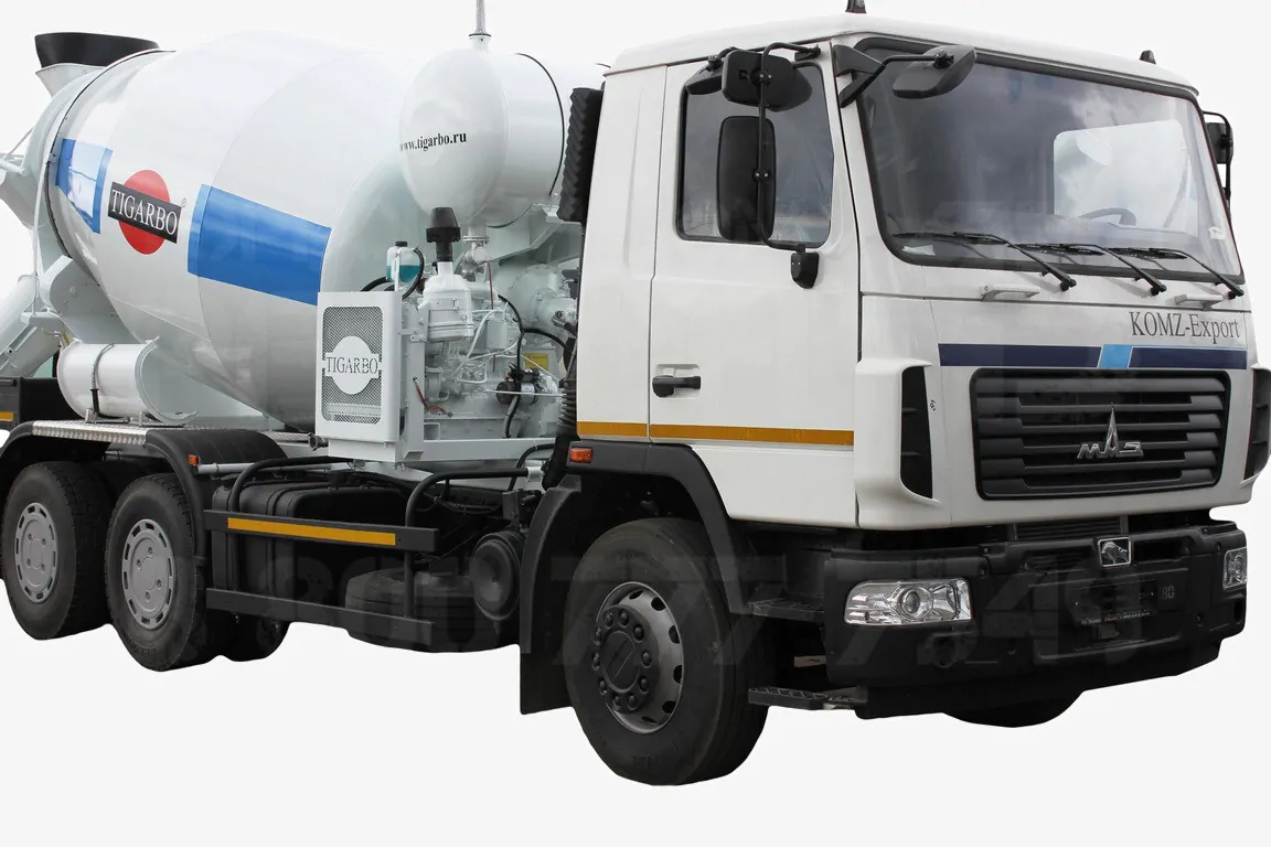 Купить Автобетоносмеситель 7DA МАЗ-6312C3-010 (69361F) и другую дорожную, коммунальную, строительную спецтехнику в Торговом Доме «Регион 45».