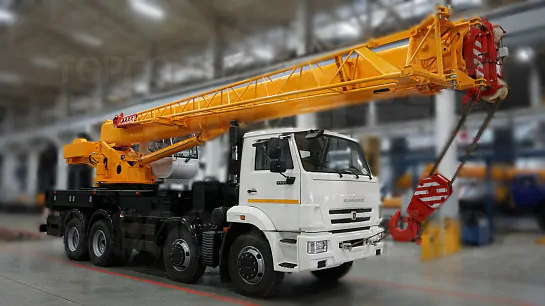 Купить Автокран КамАЗ 55717К-1 и другую дорожную, коммунальную, строительную спецтехнику в Торговом Доме «Регион 45».