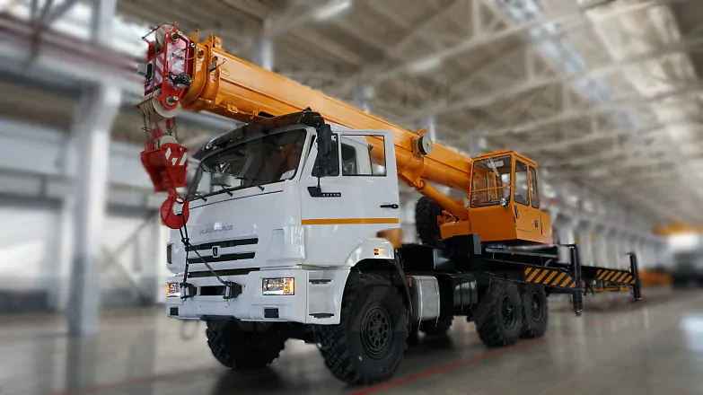 Купить Автокран КамАЗ КС-35714К-2 и другую дорожную, коммунальную, строительную спецтехнику в Торговом Доме «Регион 45».