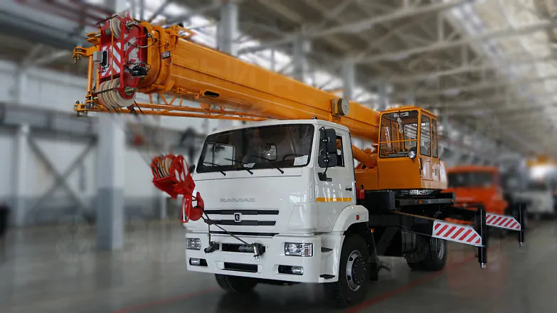 Купить Автокран КамАЗ КС-35714К-3 и другую дорожную, коммунальную, строительную спецтехнику в Торговом Доме «Регион 45».