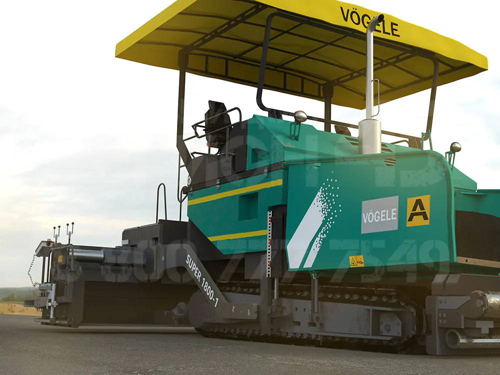 Купить Асфальтоукладчик VOGELE SUPER 1800-1 и другую дорожную, коммунальную, строительную спецтехнику в Торговом Доме «Регион 45».