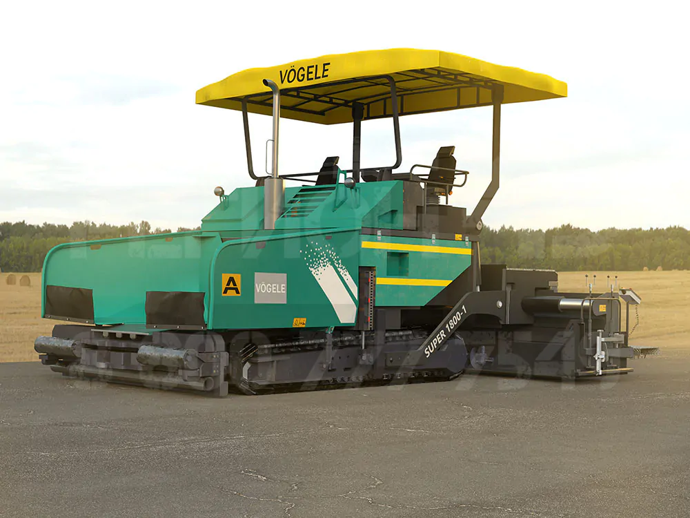Купить Асфальтоукладчик VOGELE SUPER 1800-1 и другую дорожную, коммунальную, строительную спецтехнику в Торговом Доме «Регион 45».