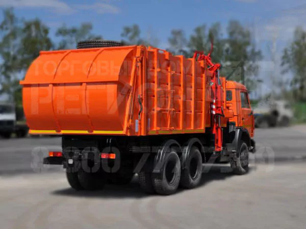 Купить Мусоровоз КамАЗ МК-4552-08 и другую дорожную, коммунальную, строительную спецтехнику в Торговом Доме «Регион 45».