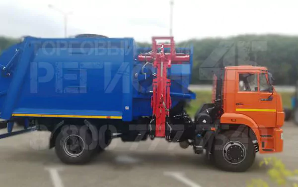 Купить Мусоровоз КамАЗ МК-4554-06 и другую дорожную, коммунальную, строительную спецтехнику в Торговом Доме «Регион 45».
