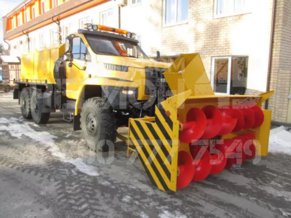 Купить Шнекороторный снегоочиститель УРАЛ NEXT АМКОДОР 9531-03 и другую дорожную, коммунальную, строительную спецтехнику в Торговом Доме «Регион 45».