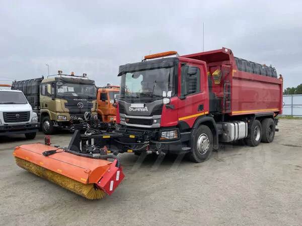 Купить КДМ самосвал Scania и другую дорожную, коммунальную, строительную спецтехнику в Торговом Доме «Регион 45».